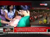 QRT: Mga magpapabakuna kontra-tigdas, nagtungo sa mga health center