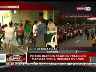 QRT: 2-anyos na bata, nagkatigdas kahit kumpleto ang bakuna