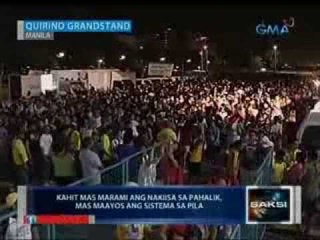 Tải video: Saksi: Maraming deboto ng Nazareno, magpapalipas ng gabi sa Quirino Grandstand