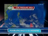 Saksi: LPA sa Silangan ng Timog Mindanao, posibleng maging bagyo