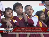 SONA: Ilang deboto, isinama ang kanilang anak sa prusisyon ng Itim na Nazareno