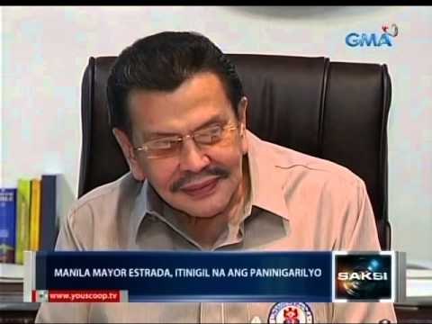 Saksi: Mayor Erap Estrada, itinigil na ang paninigarilyo