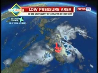 BP: GMA weather update as of 3:39 p.m. (Jan. 13, 2014)