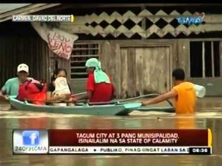 24 Oras: Tagum City at tatlo pang munisipalidad, isinailalim na sa State of Calamity