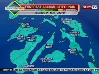 NTG: Visayas, higit na uulanin ngayong araw