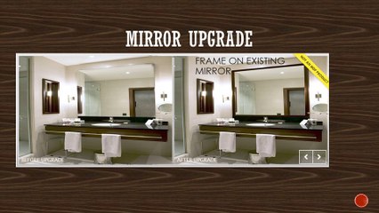 Frame on Existing Mirrors