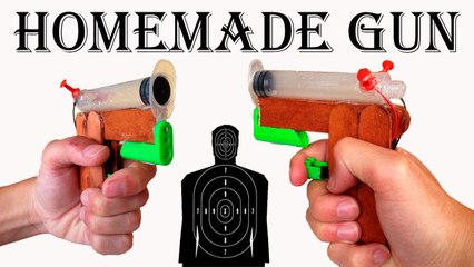 How To Make A Syringe Gun, Super Easy And Powerful