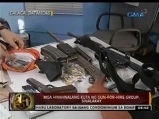 24 Oras: Mga hinihinalang kuta ng gun-for-hire group, sinalakay