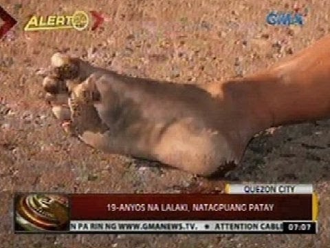 24 Oras: Labinsiyam na taong gulang na lalaki, natagpuang patay sa Q.C.