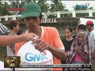 Mga apektado ng Low Pressure Area sa iba't ibang lugar sa Mindanao, tinulungan ng Kapuso Foundation