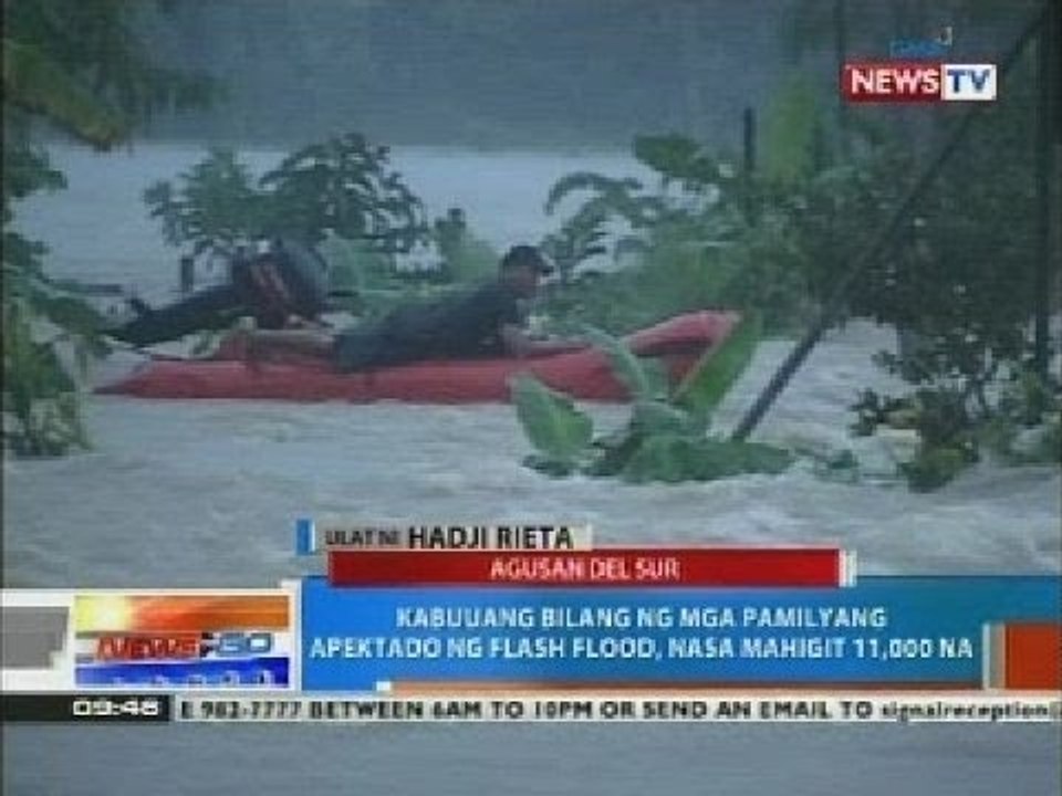 NTG: Maraming lugar, lubog pa rin sa baha kahit 'di gaanong malakas ang ulan