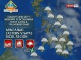 BP: LPA, patuloy na nagdadala ng pag-ulan sa Mindanao, Eastern Visayas at Bicol Region