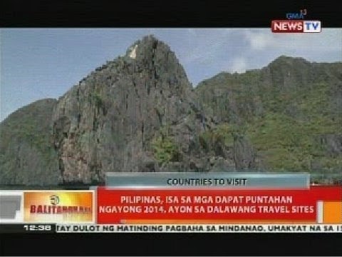 Pilipinas, isa sa mga dapat puntahan ngayong 2014, ayon sa dalawang travel sites