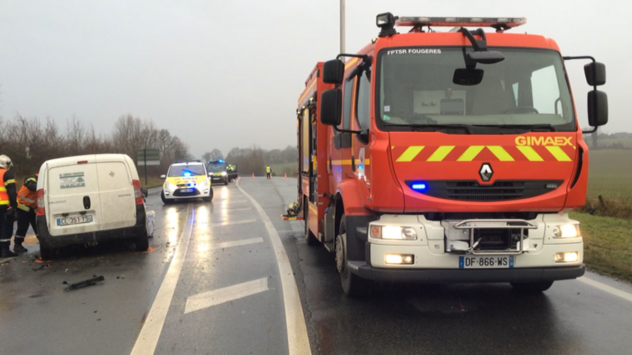 Accident mortel entre Fougères et Vitré
