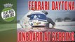 Inside a Ferrari Daytona at Sebring
