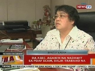 BT: DA Sec. Agawin na nadawit sa PDAF scam, balik-trabaho na