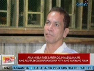 UB: Ama ni Bea Rose Santiago, pinabulaanan ang akusasyong inabandona niya ang anak