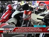 SONA: 30 sasakyan at motorsiklo na ibinebenta nang walang dokumento, natunton