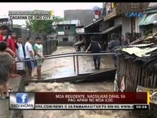 24 Oras: Bahagi ng Maharlika Highway sa Agusan del Sur, gumuho dahil sa pag-ulan
