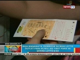 BP: Halos P140-M jackpot sa grand lotto, hindi pa napapanalunan
