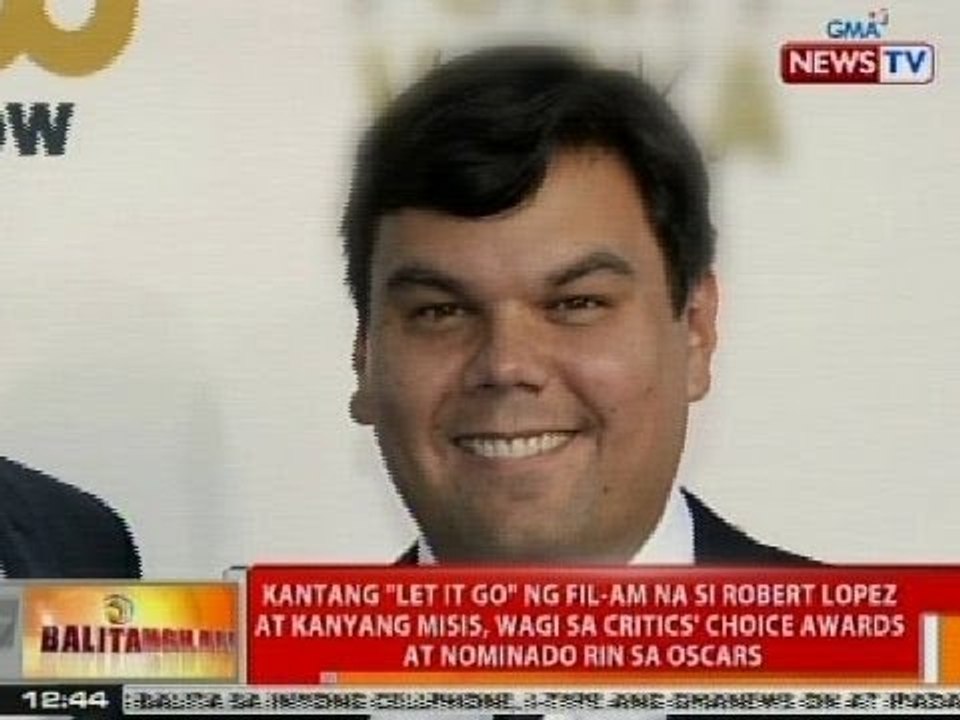 BT: Kantang 'Let it go' ng Fil-Am na si Robert...
