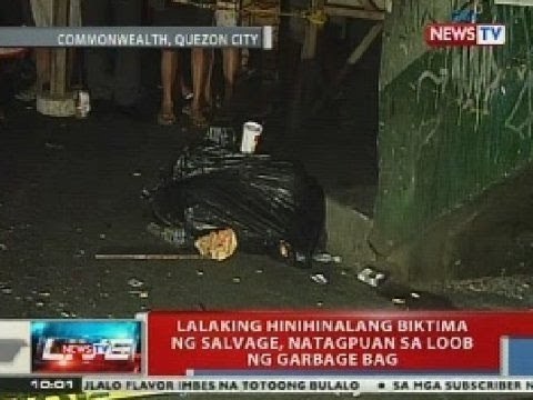 NTVL: Lalaking hinihinalang biktima ng salvage, natagpuan sa loob ng garbage bag sa QC