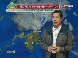 SONA: LPA, ganap nang bagyo; Bagyong Agaton, unang bagyong pumasok sa PAR ngayong 2014