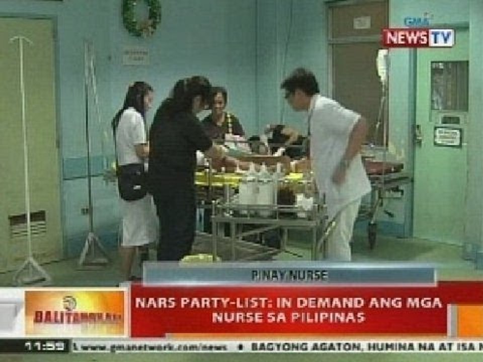 BT: NARS Party-List: In demand ang mga nurse sa Pilipinas