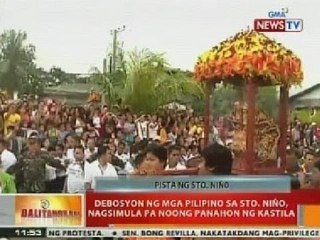 BT: Debosyon ng mga Pinoy sa Sto. Niño, nagsimula pa noong panahon ng Kastila