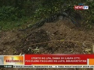BT: Epekto ng LPA, dama sa Iligan City; Posibleng pagguho ng lupa, binabantayan