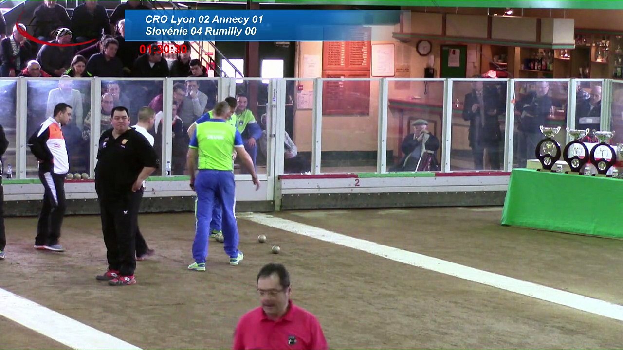 Demi-finales, 36ème Trophée Charles Béraudier, Sport Boules, Lyon 2017