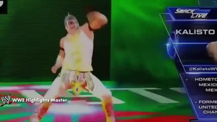 John Cena VS AJ styles WWE SmackDown 14 January 2017