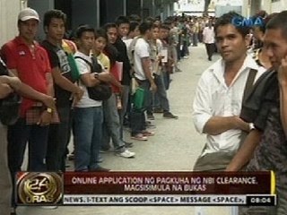 24 Oras: Online application ng pagkuha ng NBI clearance, magsisimula na bukas