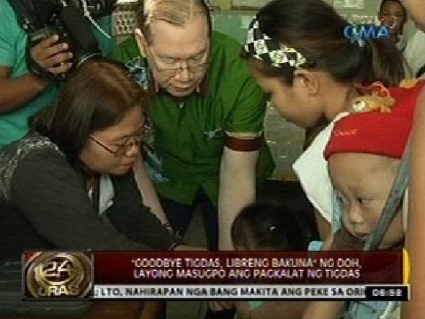 24 Oras: Goodbye Tigdas, Libreng Bakuna ng DOH, layong masugpo ang pagkalat ng tigdas