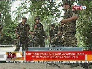 Gov't peace panel, tiwalang mapipirmahan ang normalization annex ng Bangsamoro Framework Agreement