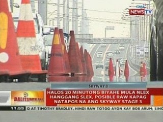 Halos 20 minutong biyahe mula NLEX hanggang SLEX, posible raw kapag natapos na ang Skyway stage 3