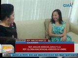 UB: Panayam kay Rep. Imelda Marcos kaugnay sa kanyang pagbisita kay Rep. Arroyo