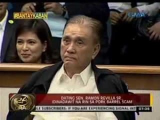24 Oras: Dating Sen. Ramon Revilla Sr., idinadawit na rin sa pork barrel scam
