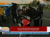 UB: LTO, huhulihin ang mga walang helmet rider at angkas nila