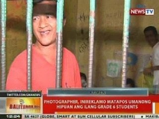 BT: Photographer, inireklamo matapos umanong hipuan ang ilang estudyante