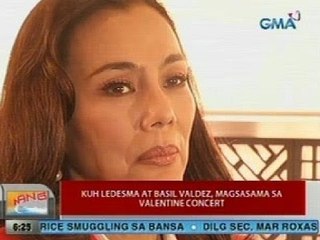 UB: Kuh Ledesma at Basil Valdez, magsasama sa Valentine concert