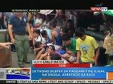 NTG: 20 taong suspek sa paggamit ng iligal na droga, arestado sa raid sa Maynila
