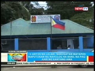 BP: Binatilyo sa Bacolod City, naputukan ng nahulog na baril ng ama