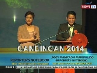 BP: Ilang Kapuso personalities at shows, pinarangalan sa Gandingan 2014