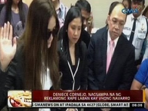 24 Oras: Deniece Cornejo, nagsampa na ng reklamong rape laban kay Vhong Navarro