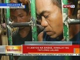 BT: 11-anyos na babae, hinalay ng tatlong lalaki