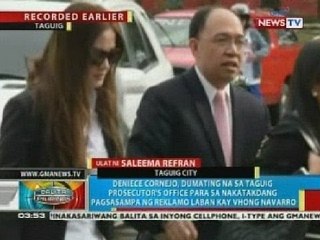 BP: Deniece Cornejo, nakatakdang magsampa ng reklamo laban kay Vhong Navarro