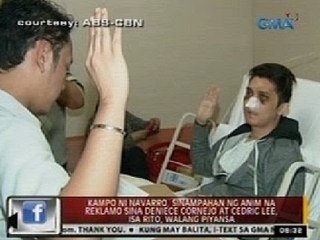 24Oras: Kampo ni Navarro, sinampahan ng mga reklamo sina Deniece Cornejo at Cedric Lee