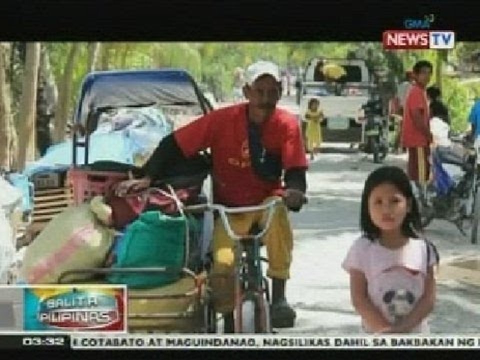 BP: Daan-daang residente sa Maguindanao, lumikas matapos magkasagupa ang militar at BIFF