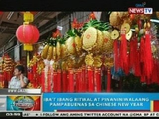 BP: Iba't ibang ritwal at pinaniniwalaang pampabuenas sa Chinese New Year